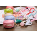 Werbe-süße Farbe Macaron Plastik keychain Hersteller